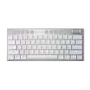 Teclado REDRAGON K632W HORUS MINI WHITE TIPO USB WIRE RGB MECANICO INGLES SWITCH DUST-PROOF RED (K632W-RGB) (6950376717528)