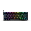 Teclado REDRAGON K630 DRAGONBORN BLACK TIPO USB RGB MECANICO LATINO SWITCH DUST-PROOF RED (K630RGB) (6950376713117)