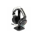 Auricular REDRAGON LAMIA 2 GAMING CONNECTION USB WIRE VIRTUAL 7.1 RGB BLACK SUPPORT INCLUDED (H320RGB-1) (6950376777010)