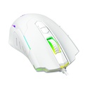 Mouses T DAGGEER BEIFADDIER RGB CONNECTIVITY WIRE 7200 DPI 7 BOTONES BLANCO (T-TGM206W-RGB)-(6950376708434)