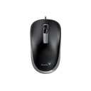 MOUSES GENIUS USB SILENT BLACK GREY (DX-125S)
