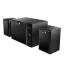 PARLANTE GENIUS BLACK SUBWOOFER MULTIMEDIA 2.1 15 WATT (SW-2.1 350)
